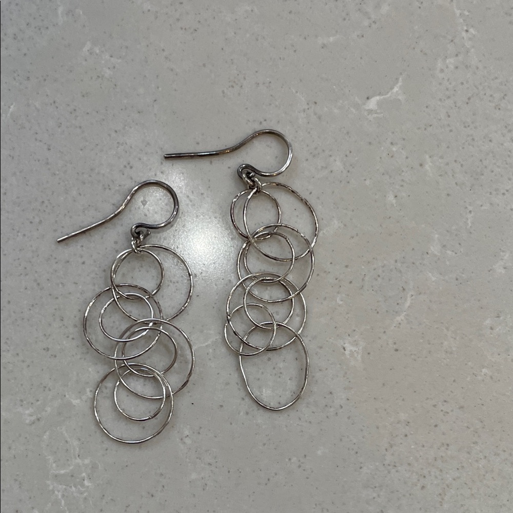 Artisan Silver Multi-Hoop Earrings